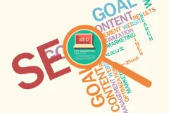 SEO 關鍵字行銷圖示